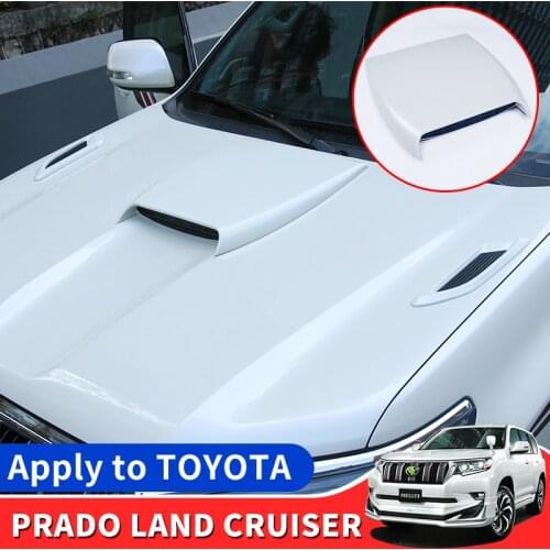 For 2016-2021 Toyota Land Cruiser Prado 150 200 modification accessories the engine housing decorative air outlet leaf plate