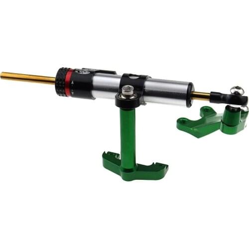 For KAWASAKI ER-6N ER6N ER 6N 2012-2016 2013 2014 2015 Motorcycle Aluminium Steering Stabilizer Damper Mounting Bracket Kit