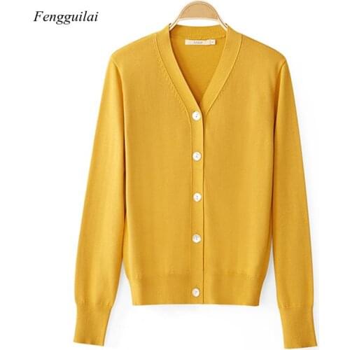 Женские модные кардиганы Fengguilai China At AliExpress