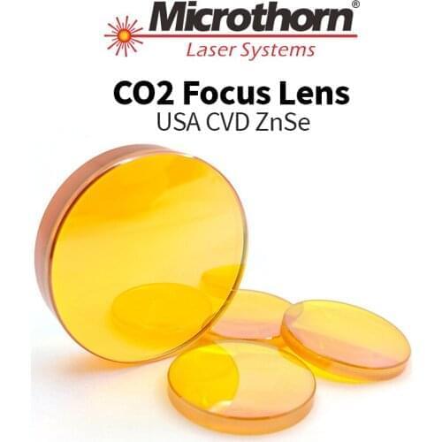0133 Veci USA CVD ZnSe Focus Lens Dia. 12mm FL 38.1/50.8mm 1.5"/2" for CO2 Laser Engraving Cutting Machine