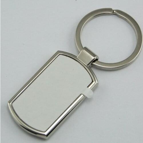 Blank Sublimation metal shield shape key chain bag pendants can print photo custom design personality gift 03