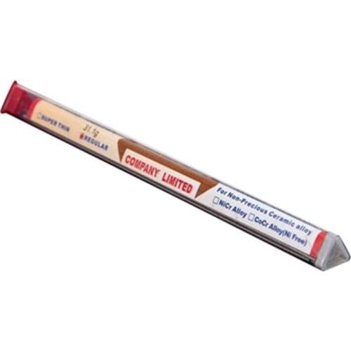 Dental processing factory technician nickel-chromium alloy electrode welding rod