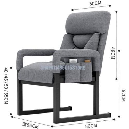 Computer Chair Home Comfortable Sedentary Gaming Back Chair Leisure Office Seat Dormitory Desk Chair Sofa Chair