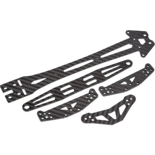 51319 Carbon Upper Deck (D-Parts) for Tamiya TT-01 Type E / TT-01E [TAM51319]