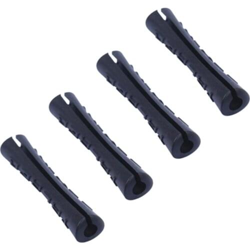 4Pcs Ultralight Bike Frame Protective Cable Guid Bicycle Sleeve Silicone Cable Protector For Pipe Line Brake Shift