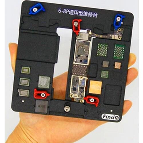 Logic Board Clamps PCB Holder Jig Fixture for iPhone 8P 8 7 7P 6S 6SP 6 Motherboard A8 A9 A10 Chip Repair Tools Kit