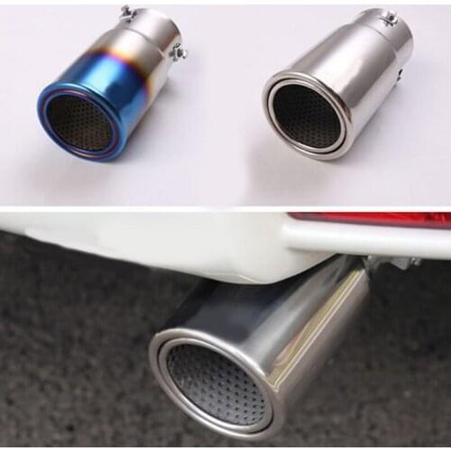 1PCS Car Stainless steel Tail Exhaust Muffler End Tip Pipe For Toyota Prado Land Cruiser 150 FJ150 FJ 150 2700 2010- 2015