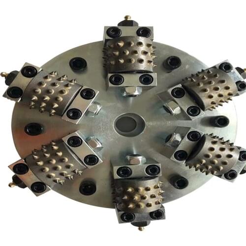 10 Inch Bush Hammer Disc Stone And Concrete Hand Grinde Galvanized Surface Plate For Granite Marble Wheel Disk Free Shippi