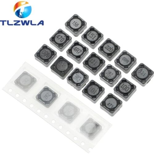 20pcs CD74R Power inductor 2.2/3.3/4.7/6.8/10/15/22/33/47/68/100/150/220/330/470UH SMD inductance CD74 7*7*4mm