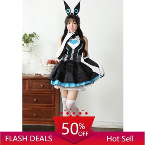 Anime Sexy Angela Girl Hacker Mind Hacker Bunny Costume Cosplay Costume Bunny Costume Genshin Impact Attack on Titan