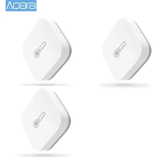 Aqara Temperature Sensor Smart Air Pressure Humidity Environment Sensor Smart control Zigbee connection For xiaomi APP Mi home