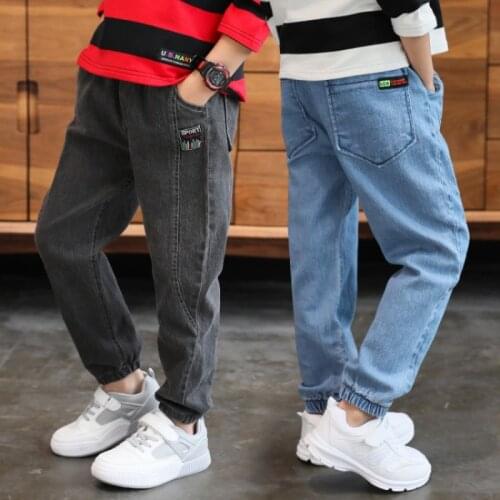 Special Baby Spring Autumn Jeans Pants For Boys Children Kids Trousers Clothing Teenagers Gift Home Outdoor High Quality