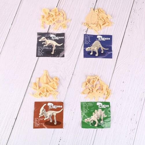 DIY Toys for Children Gift Creative funny Different Kinds Assembled Allosaurus Diplodocus Dinosaur Skeletons Model