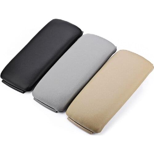 Car Leather Center Console Armrest Box Cover Lid for Audi A6 C5 1999 2000 2001 2002 2003 2004 2005