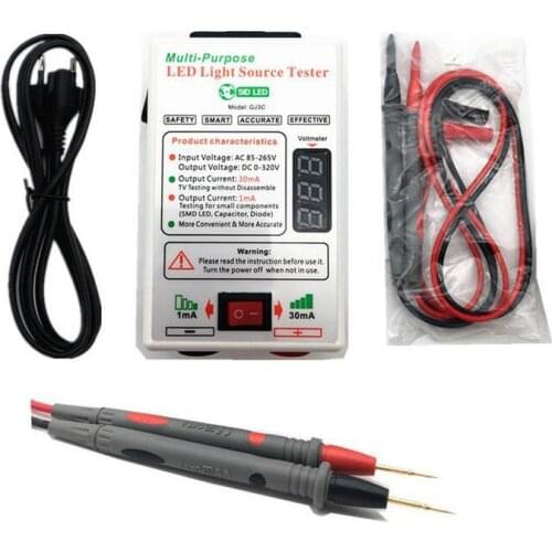 New 0-330V Smart-Fit Voltage GJ3C TV LED Backlight Tester Current Adjustable Laptop Lamp Beads Test Detect Repair Tool