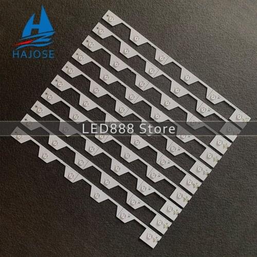 New 50 PCS LED backlight strip for 55FA3213 55UA6406 4C-LB5506-HR1 YH1 55HR330M06A1 TMT_55E5800_10X6 B55A858U D55A561U B55A658U