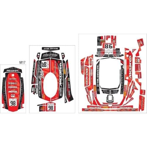 Futaba 4PX/7PX Sanwa M17 Radio Control Decal