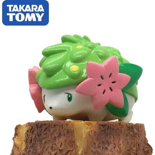 Genuine Shaymin Doll Pokemon Figure Takara Tomy Large PF Model Toy Collections Kids Gifts
