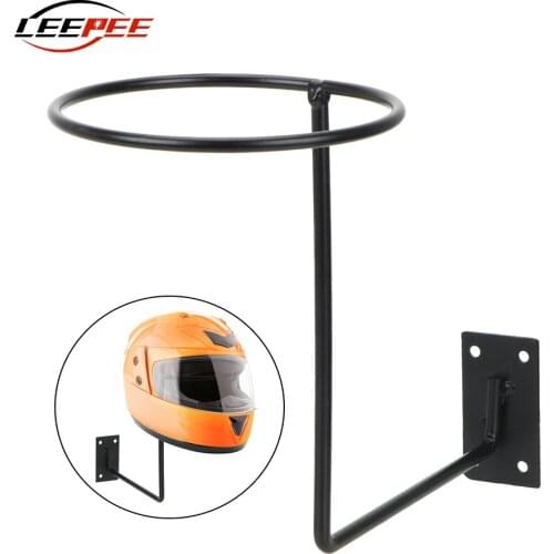Motorcycle Full Face Half Helmet Hanger Support Holder Stand Show Hairpiece Hook Rack Aluminum Motorbike Bike Motor Accessories