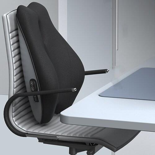 Home Decor Office Chair Cushion Portable Electric Massage Cushions Outdoor Memory Cotton Waist Cushions Sofa Orthopedic Cushion