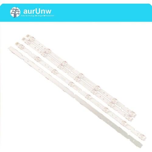 4 PCS/set LED Backlight strip for TCL 55P65US 55U3800C 55P65 55D6 55F6 55L2 4C-LB5507-PF02J HR03J 55HR330M07B2 V2 55HR330M08A2
