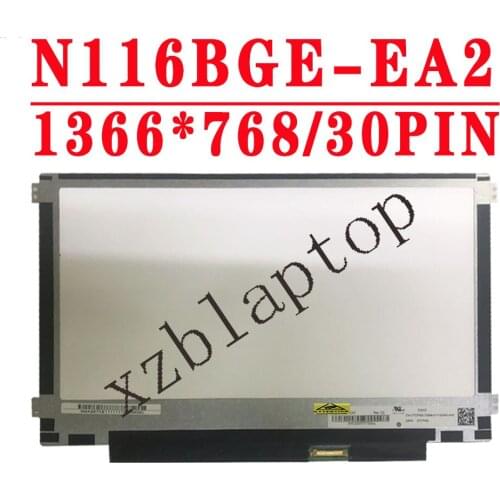 11.6-inch SLIM LCD Screen Panel 30pins eDP N116BGE-EA2 B116XTN02.3 NT116WHM-N23 N116BGE-EB2 M116NWR1 R7 1366*768