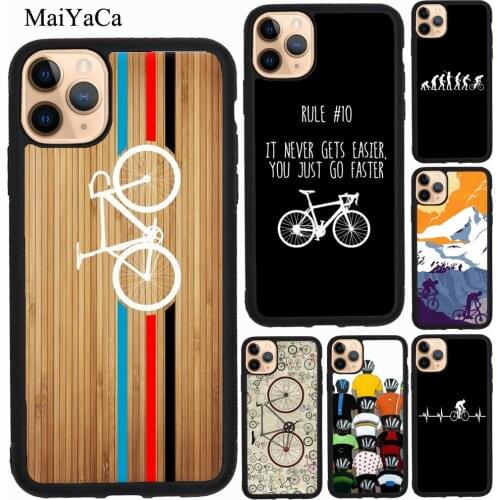 MaiYaCa BIKE CYCLING Sport Case For iPhone 12 Pro Max mini 11 Pro Max XS X XR SE 2020 6S 7 8 Plus Cover