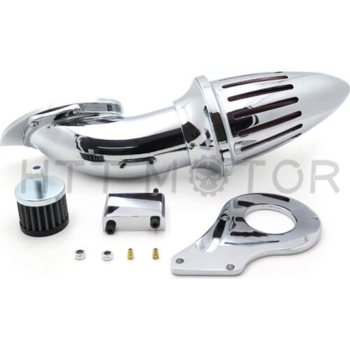 Aftermarket motorcycle parts Air Cleaner Kits intake filter for Honda Shadow 600 VLX600 VLX 1999-2012 Chrome