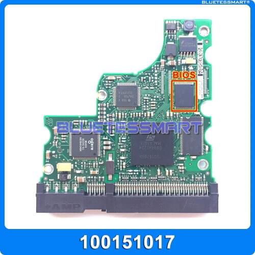 Hard drive parts pcb logic board printed circuit board 100151017 for Seagate 3.5 IDE/PATA hdd data recovery hard drive repair