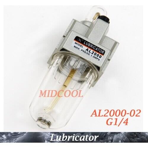 Source Treatment Unit Pneumatic Lubricator AL2000-02 G1/4 ,SMC type AL2000 series air Lubricator