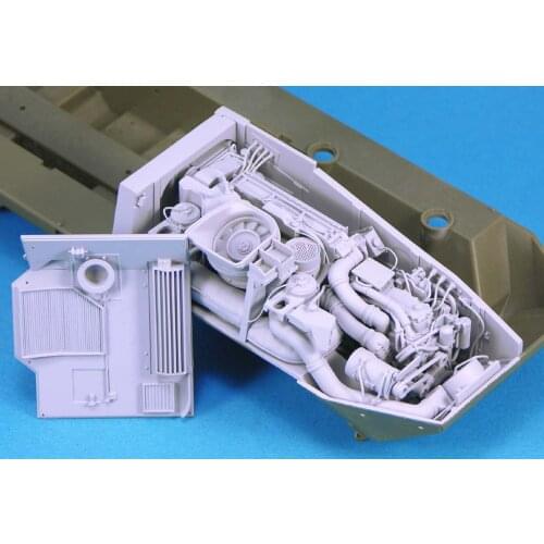 1:35 Modern American Resin Engine Cabin Inner Structure 35500