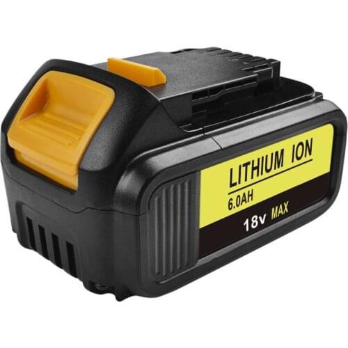 BATTOOL 1pcs 6000mAh 20V Battery for Dewalt Replacement Battery for DCB200 DCB181 DCB182 DCB204-2 DCB201 DCB201-2