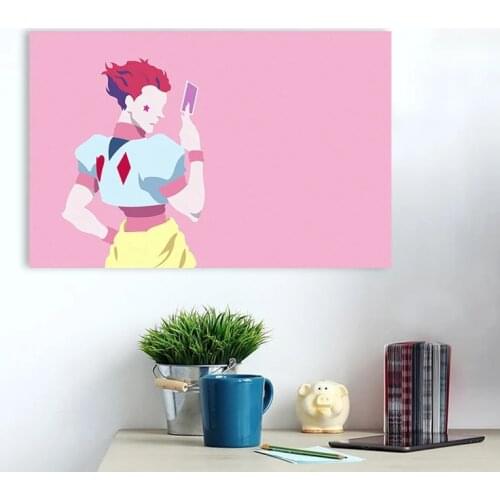 Hisoka Morow Hunter x Hunter Anime Poster Canvas Painting Wall Art Decor Living Room Bedroom Study Home Decoration Prints