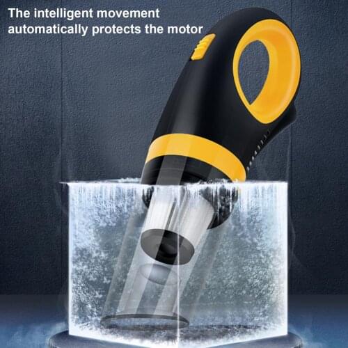 5000PA 120W Strong Car Vacuum Cleaner 2000mAh Rechargeable Car Cleaner Dual Use Dust Collector Washable Filter Aspirateur Voitur