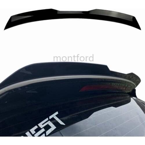 Gloss Black Maxton Style Carbon Fiber Style Rear Roof Spoiler For Volkswagen Golf 6 GTI R 2013-2020