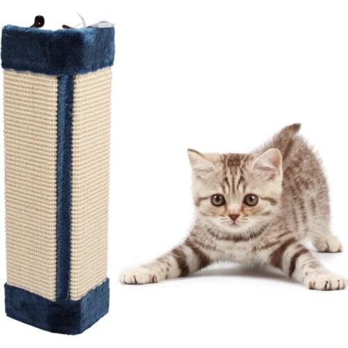 Sisal Cat Scratch Board cat Training Toy Kitten Scratcher Mat Pad Interactive cat Toy for Pet dog cat scratching post scratcher