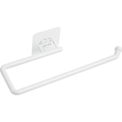 Creative roll special towel counter rag hanger racks cling film toilet paper holder hook kitchen storage