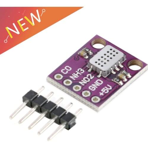 MICS-6814 Air Quality CO NO2 NH3 Nitrogen Oxygen Gas Sensor Module For Arduino