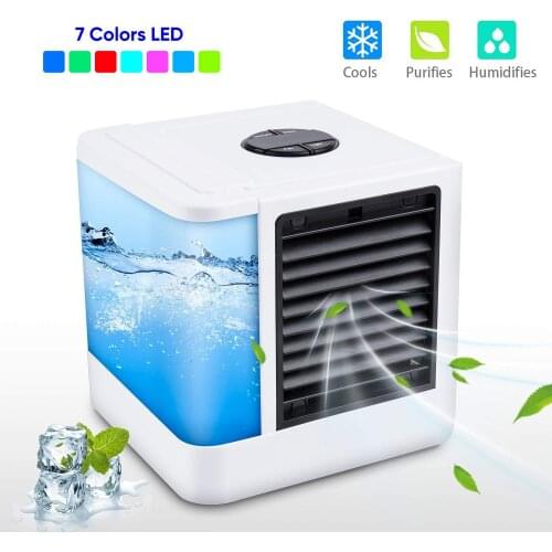 Mini Air Cooler Air Personal Space Cooler The Quick & Easy Way to Cool Any Space Air Conditioner Air Cooling Fan for Office Room