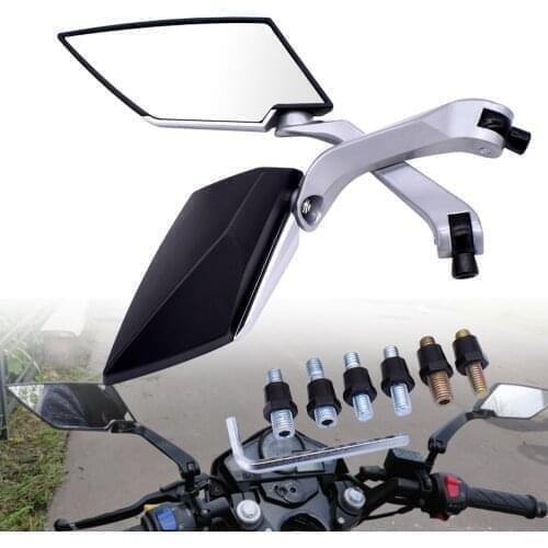 2020 Motorcycle Mirror Side Mirrors Rear View Convex Mirror For YAMAHA XT250 TRICKER DT230 DT 125 230 LANZA KAWASAKI Accessories