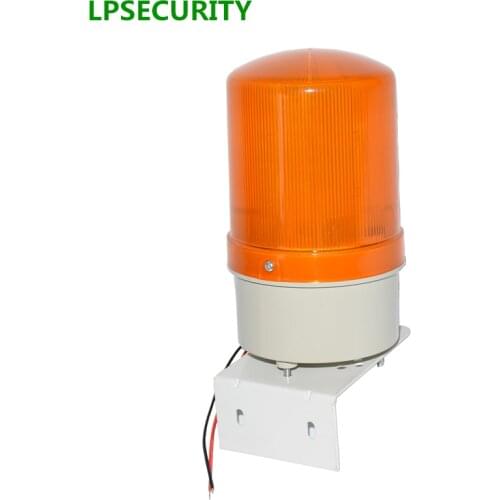 LPSECURITY outdoor LED strobe flashing lamp blinker alarm light emergency beacon for shutter door gate opener motors(no sound)