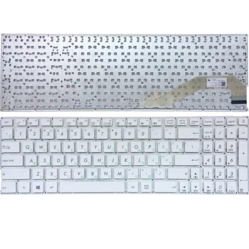 New Laptop Russian Keyboard for ASUS X540 X540L X540LA X544 X540CA A540L K540L A540 K540 A540U RU white