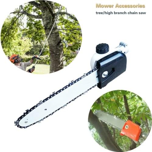 Newest High Branches Saw Lawn Mower/Weeder/Hedge Accessories Brush Cutter Parts 10"/12" Gearbox Gear Head Tree Saw Pole Chainsaw