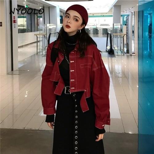 Женские короткие куртки NYOOLO China At AliExpress