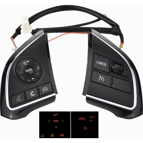 Remote Control Switch For Mirage 2016 Car Steering Wheel Cruise Control Buttons For Mitsubishi Outlander 2016 2018 2019 2020