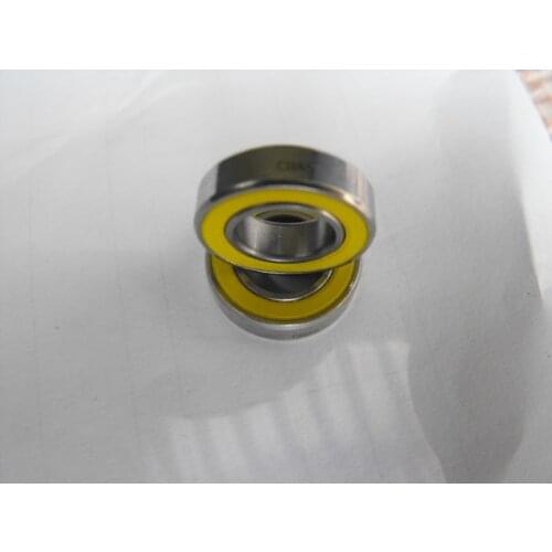 Engine bearing 2PCS 7X19X5 Stainless steel hybrid ceramic ball bearing 7X19X5mm S607 2RS W5 CB A7