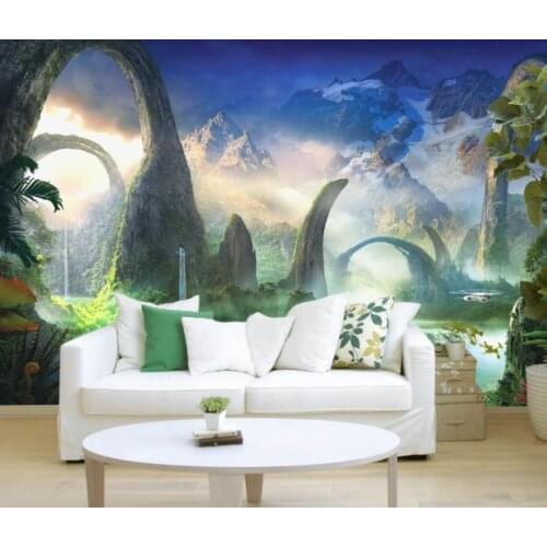 Custom Photo Wallpaper 3D Cool Ancient World Scenery Living Room TV Sofa Background Wall Home Decor 3D Murals