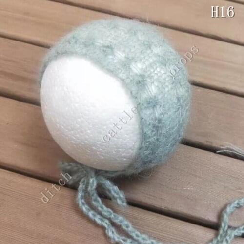 Hand-knitted Mohair Hat, Newborn Photography Props,Bamboo cap