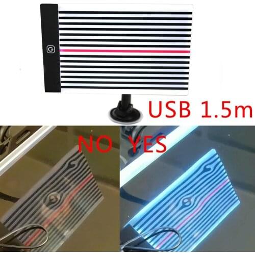 LED Lamp Scratch Reflector Board Light Line Reflecion Boardferramentas Paintless Dent Removal Car Dent Repair Tools
