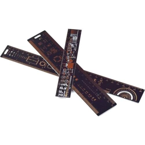 Belief Ruler PCB Ruler Circuit Board Ruler Sink Gold Package Unit Engineering With Electronic Engineer Mate